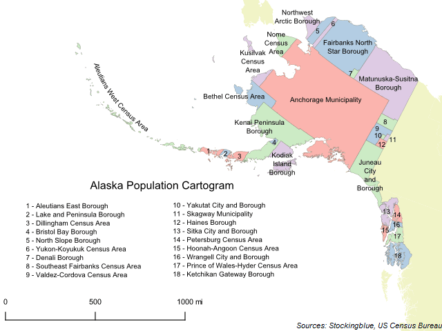 Population of Alaska